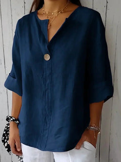 Jessica™ - Casual V-Neck Blouse