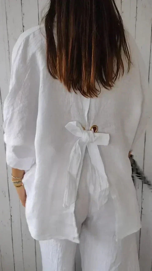 Viently™ - Casual Button-Up Top