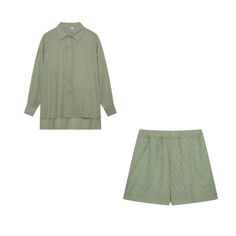 Eliza™ - Breezy Shirt and Shorts Set