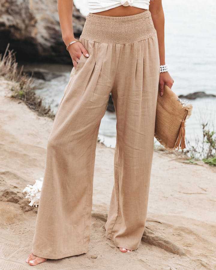 Tiffany™ - Beach Wide Leg Pants