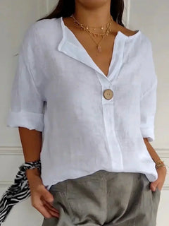 Jessica™ - Casual V-Neck Blouse
