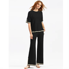 Jenna™ - Chic Contrast Trim Set