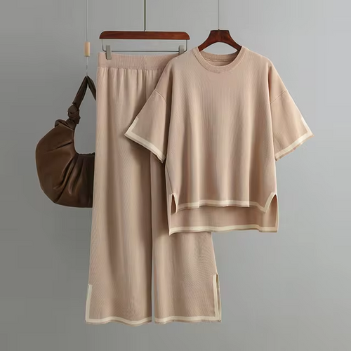 Jenna™ - Chic Contrast Trim Set