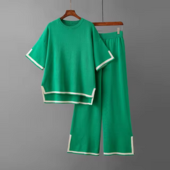 Jenna™ - Chic Contrast Trim Set