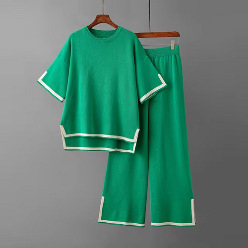 Jenna™ - Chic Contrast Trim Set