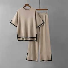 Jenna™ - Chic Contrast Trim Set