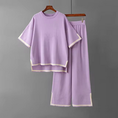 Jenna™ - Chic Contrast Trim Set