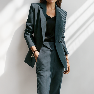 Ziara - Sophisticated Formal Jacket & Pants Set