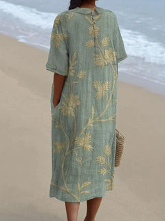 Minerva - Vintage Floral Dress