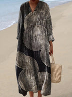 Laila - Elegan Graphic Summer Dress