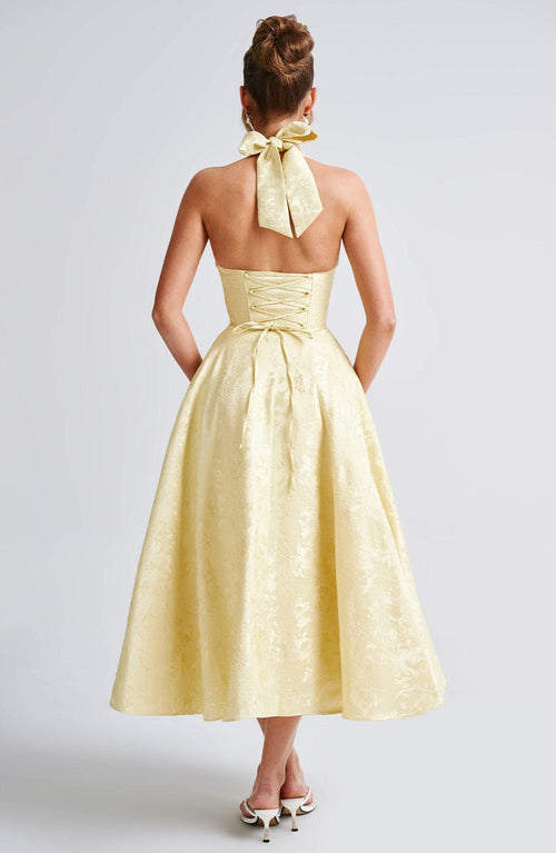 Ava - Chic V-Neck Backless Dress