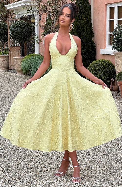 Ava - Chic V-Neck Backless Dress
