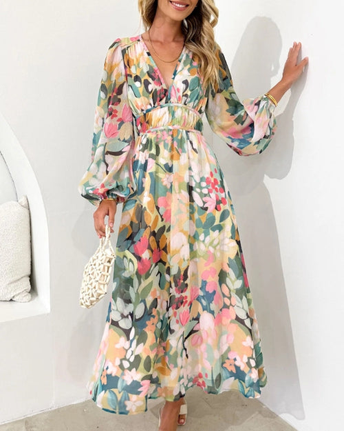 Elvera - Long Boho Style Dress