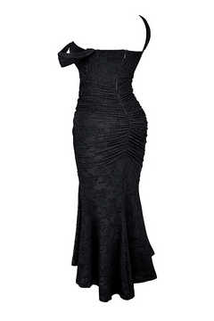 Evelyn - Elegant Slim Cut Lace Maxi Dress