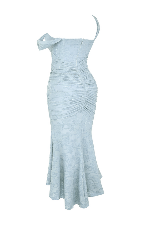Evelyn - Elegant Slim Cut Lace Maxi Dress