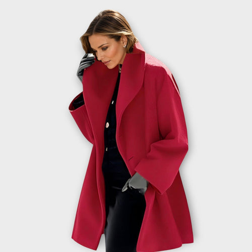 Eliza - Premium Windproof Wool Coat