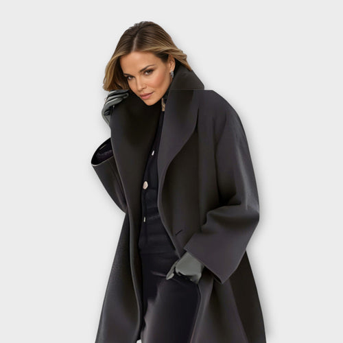 Eliza - Premium Windproof Wool Coat
