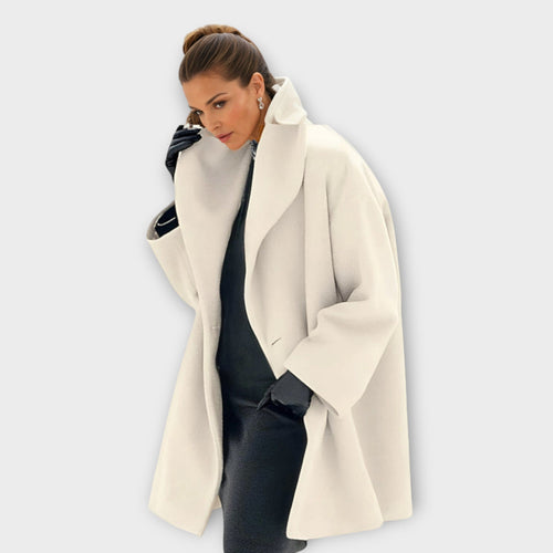 Eliza - Premium Windproof Wool Coat