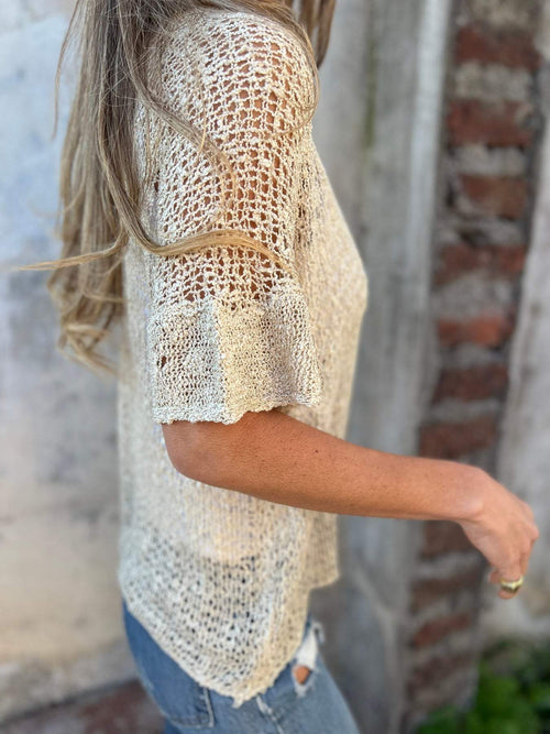 Ella™ - Elegant Textured Top