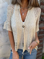 Ella™ - Elegant Textured Top