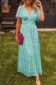 Paula – Long dress with floral print