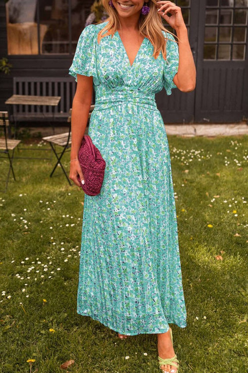 Paula – Long dress with floral print