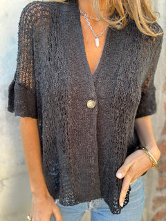 Ella™ - Elegant Textured Top