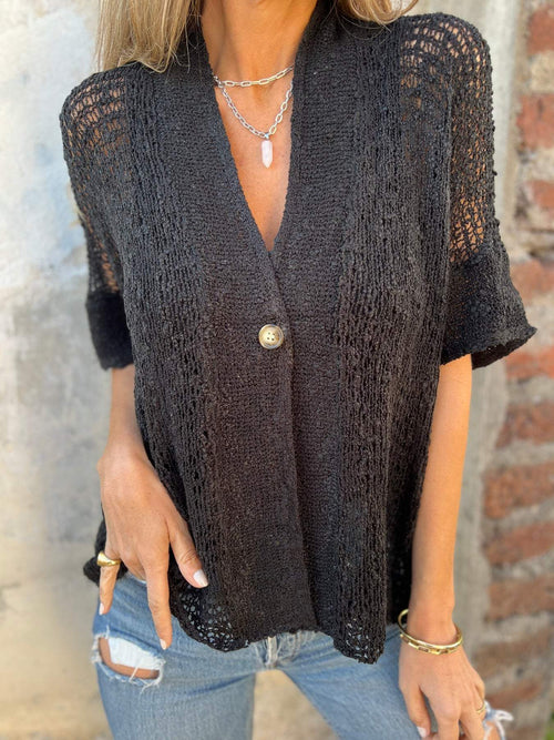 Ella™ - Elegant Textured Top