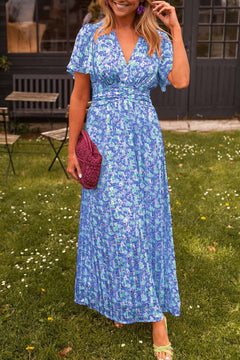 Paula – Long dress with floral print