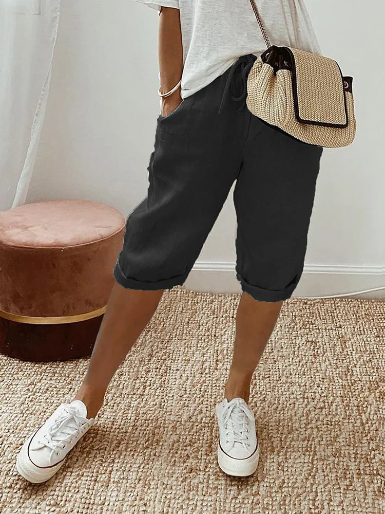 Eva™ - Cotton-Linen Women's Pants