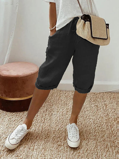 Eva™ - Cotton-Linen Women's Pants