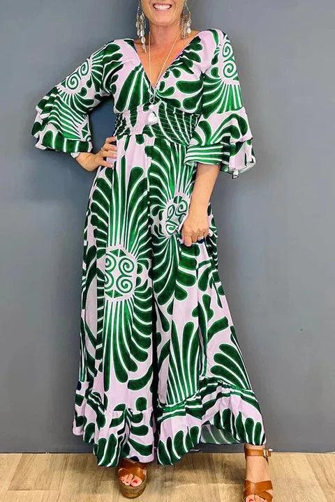 Coralina™ - Classy Printed Jumpsuit