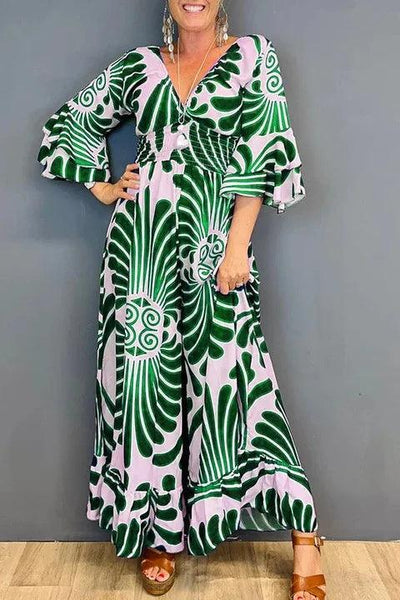 Coralina™ - Classy Printed Jumpsuit