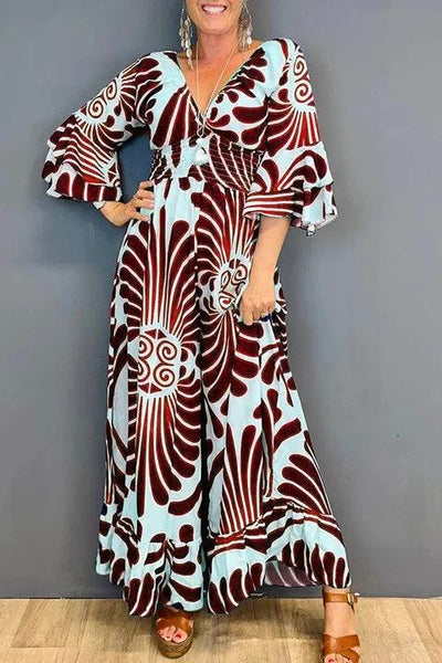 Coralina™ - Classy Printed Jumpsuit