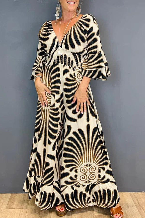 Coralina™ - Classy Printed Jumpsuit