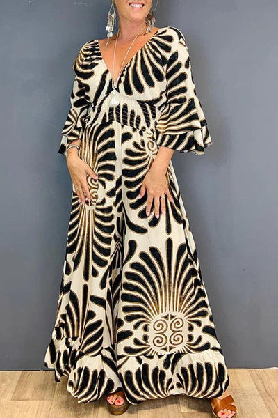 Coralina™ - Classy Printed Jumpsuit