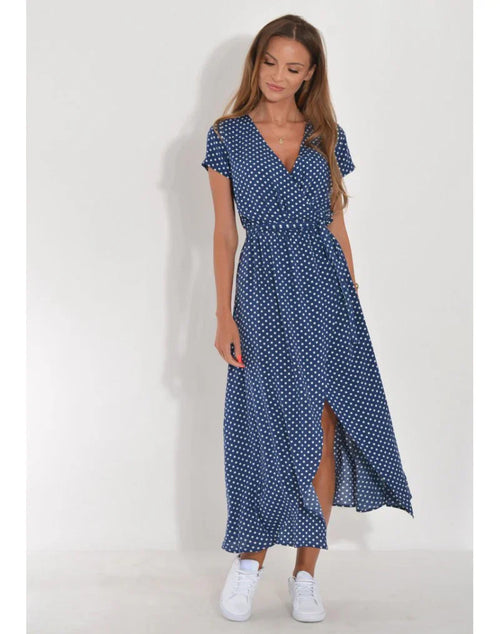 Savannah – Elegant dress with V-neck