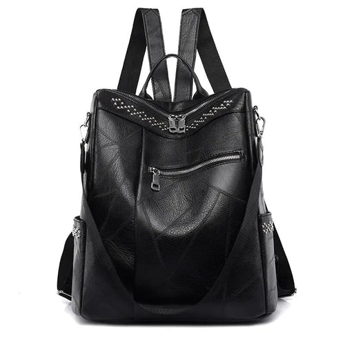 Nataly - Elegant Vintage Multi-Use Backpack for Women
