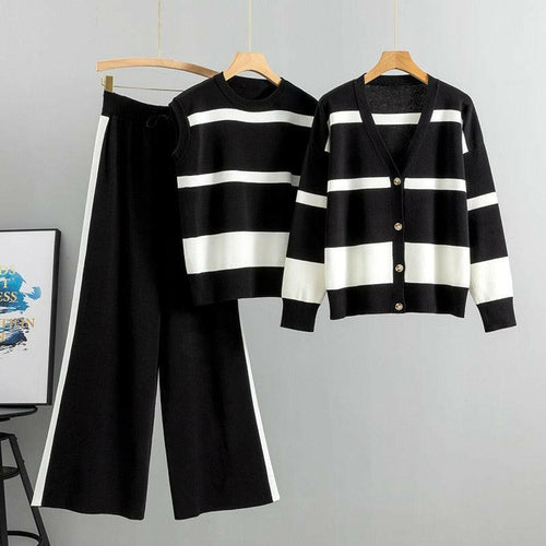 Celina™ - Striped Ensemble Set